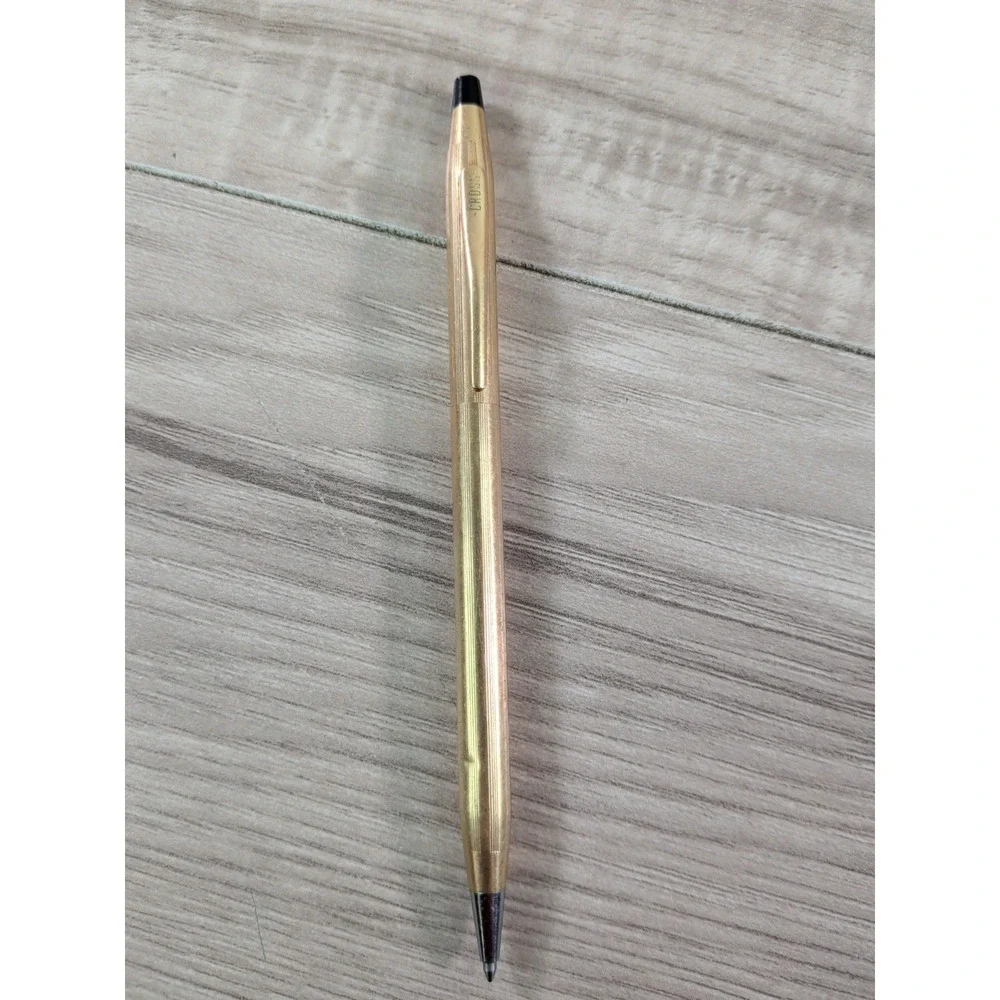 Vintage Cross Mechanical Pencil 1/20 12 KT Gold Filled Made In USA ( WORKING )